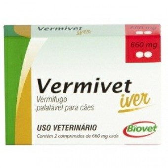 Vermivet Iver 660mg - 2 comp Vermivet Iver 660mg - 2 comp